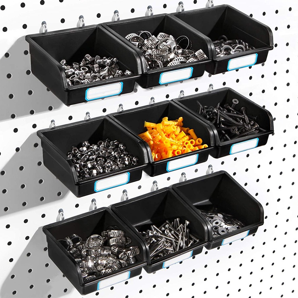 Tech Accessories Holder - 1/6 Set Contenitori per pannelli forati