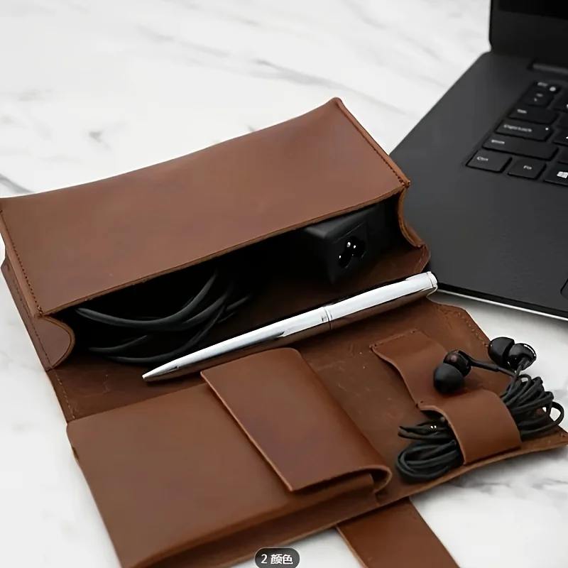 Tech Accessories Travel Case - Organizer multi-scomparto in similpelle yesPU -