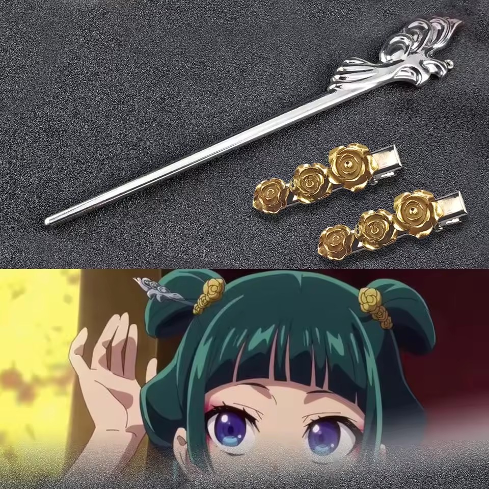 Tech Hair Accessories - Diari dell'aiborico Forcine in lega Anime