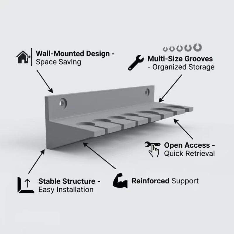 Portautensili da parete con im - Tech Accessories Holder recensione e prezzo