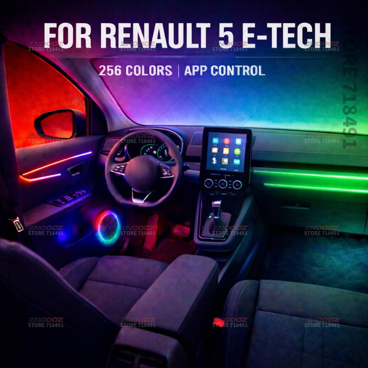 22in1 RGB Interni auto Acrilic - Tech Lighting Accessories recensione e prezzo