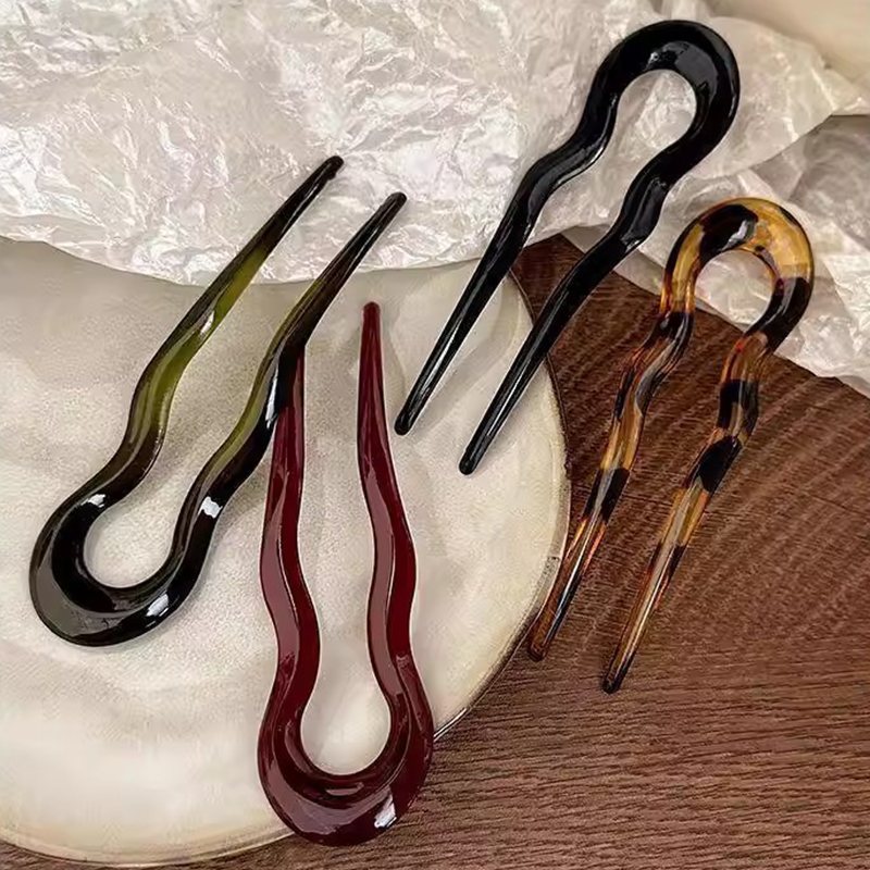 Elegante forcina a forma di U  - Tech Hair Accessories recensione e prezzo