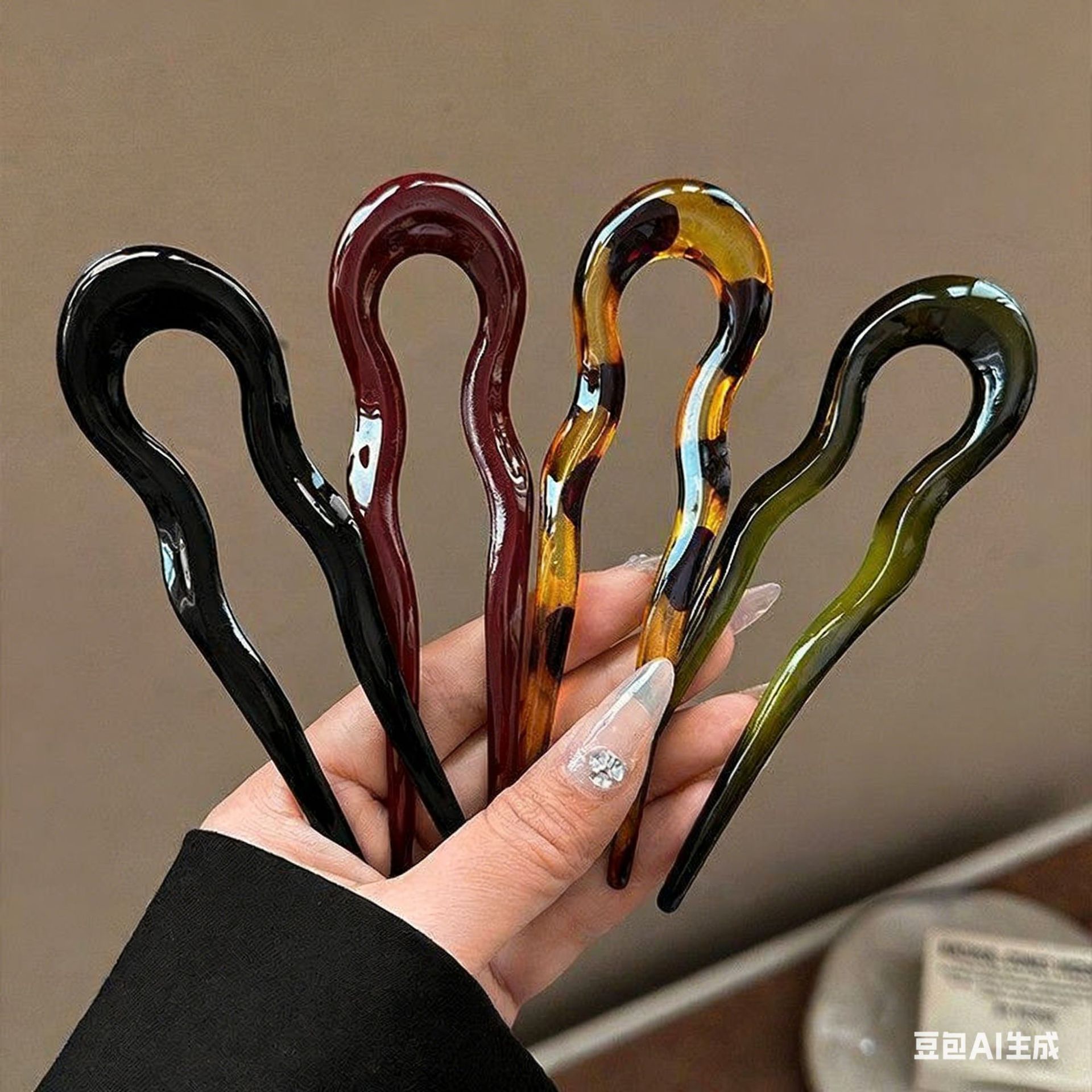 Elegante forcina a forma di U  - Tech Hair Accessories recensione e prezzo